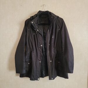 Women's Marc New York Black Raincoat
